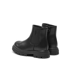 Stivaletti kids bambina in pelle nero