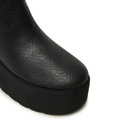 Stivaletti modello Jilaine con zeppa nero