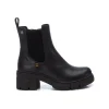 Stivaletto beatles con tacco nero