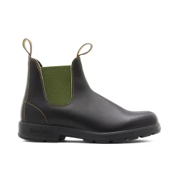 Stivaletto Chelsea #519 marrone/verde