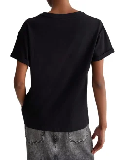 T- shirt manica corta chan bear nero
