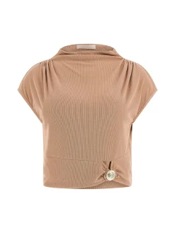 Top crop Febe sabbia