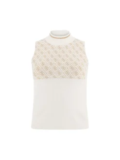 Top lise 4g maglia crema