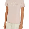 T-shirt a maniche corte Chenille rosa
