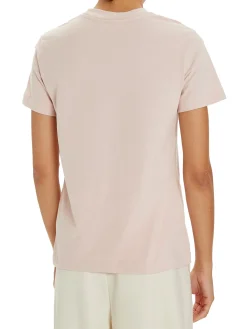 T-shirt a maniche corte Chenille rosa