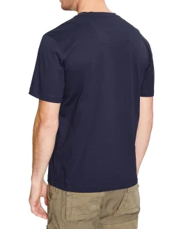 T-shirt basic jersey blu