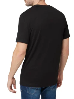 T-shirt basic logo frontale Aidy nero
