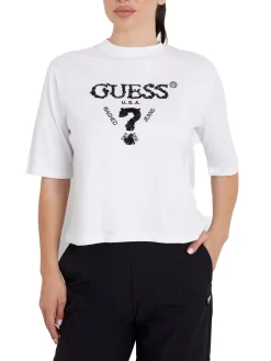 T-shirt Boxy Aurelie bianco