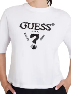 T-shirt Boxy Aurelie bianco