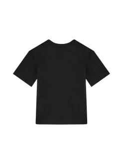 T-shirt con grafica astratta nero