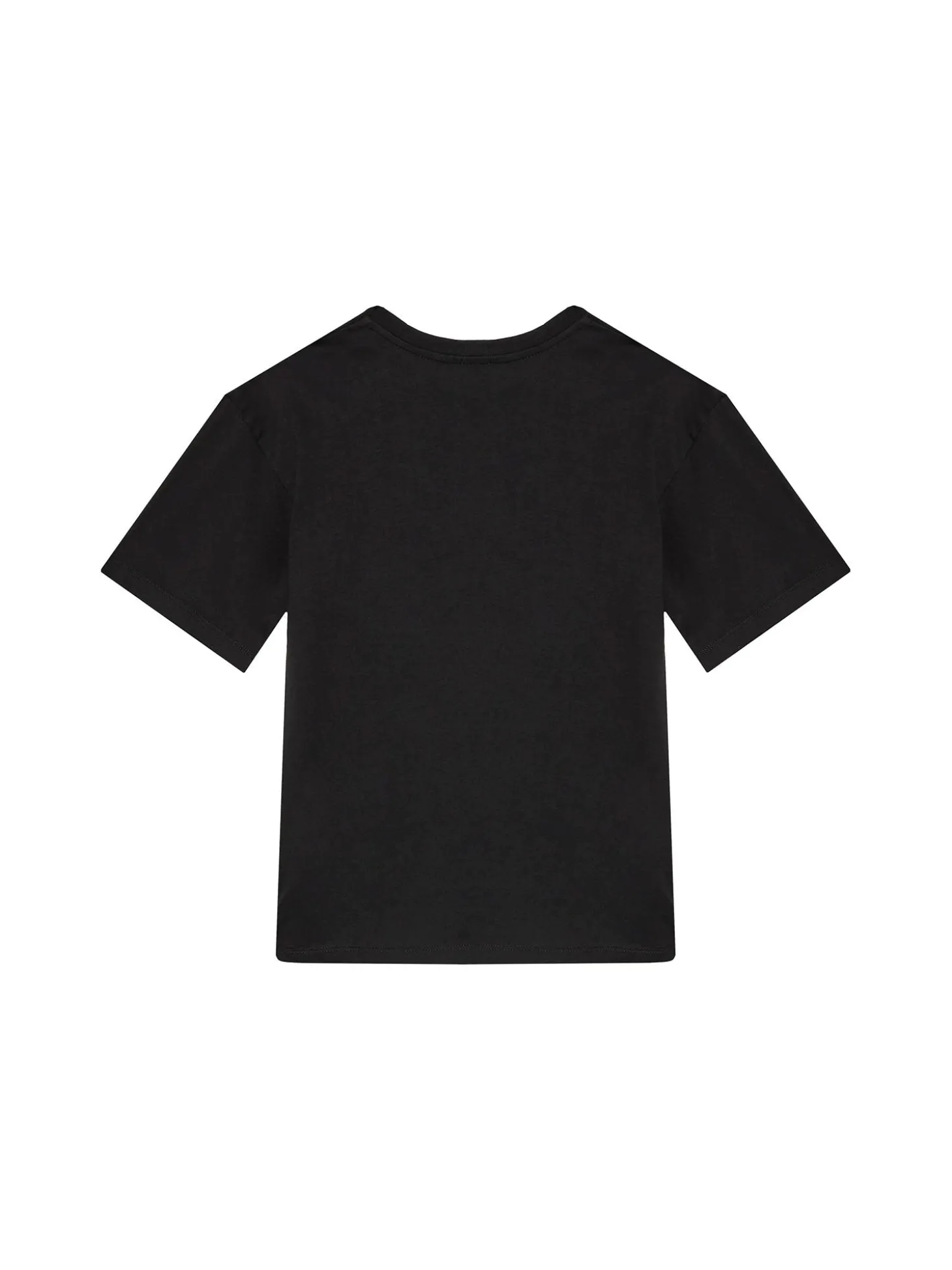 T-shirt con grafica astratta nero