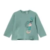 T-shirt grafica smeraldo
