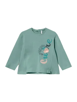 T-shirt grafica smeraldo