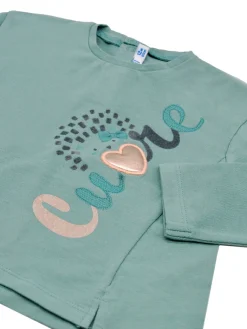 T-shirt grafica smeraldo