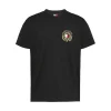 T-shirt Iconica logo crest nero