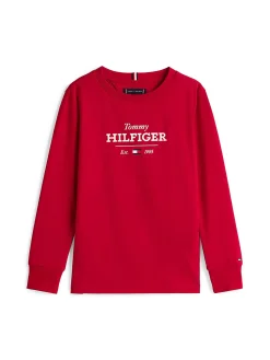 T-shirt kids 1985 Collection a maniche lunghe rosso