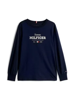 T-shirt kids 1985 Collection a maniche lunghe blu