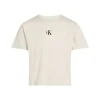 T-shirt kids logo boxy panna