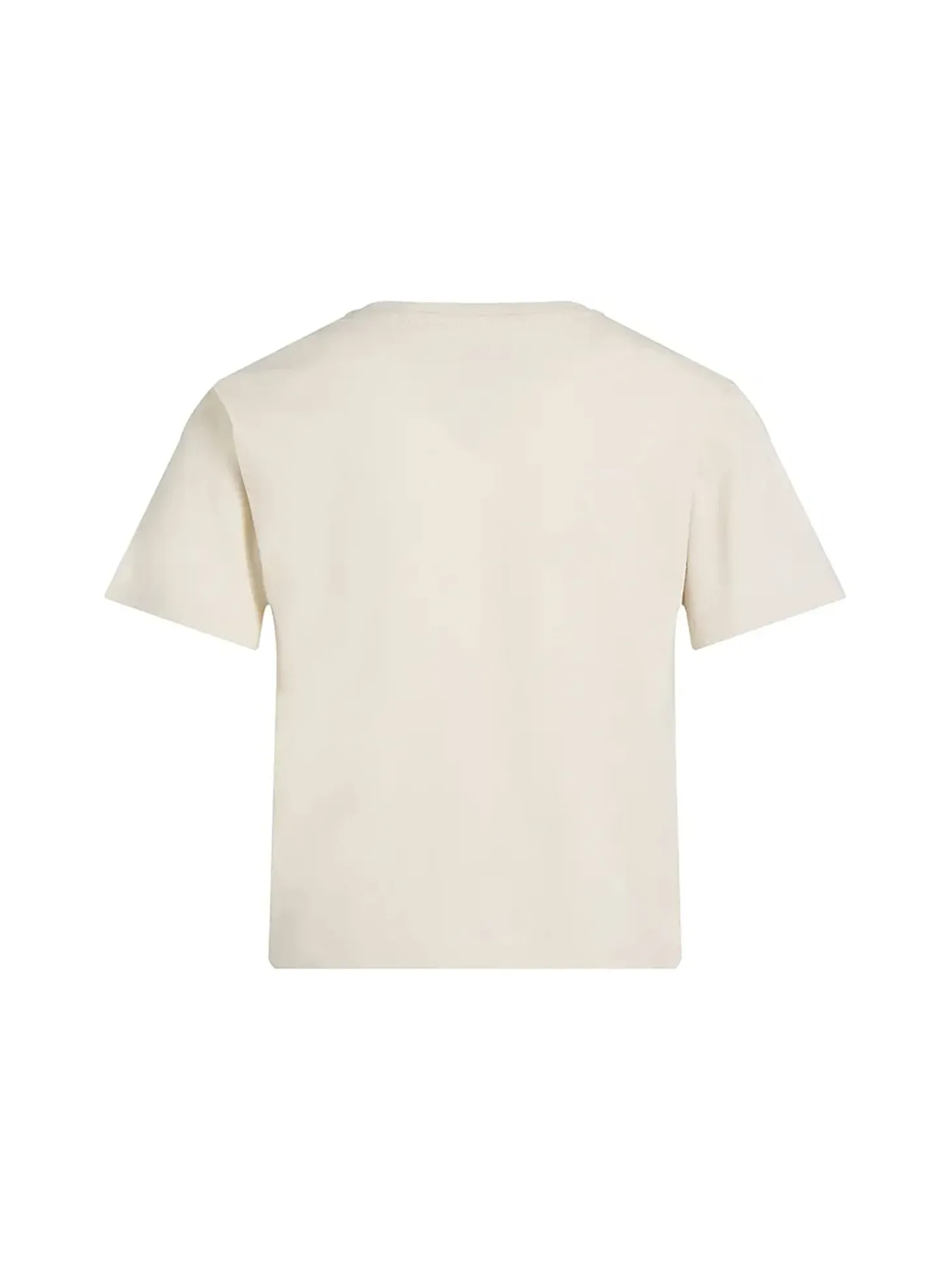 T-shirt kids logo boxy panna