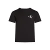 T-shirt kids monologo sul petto nero