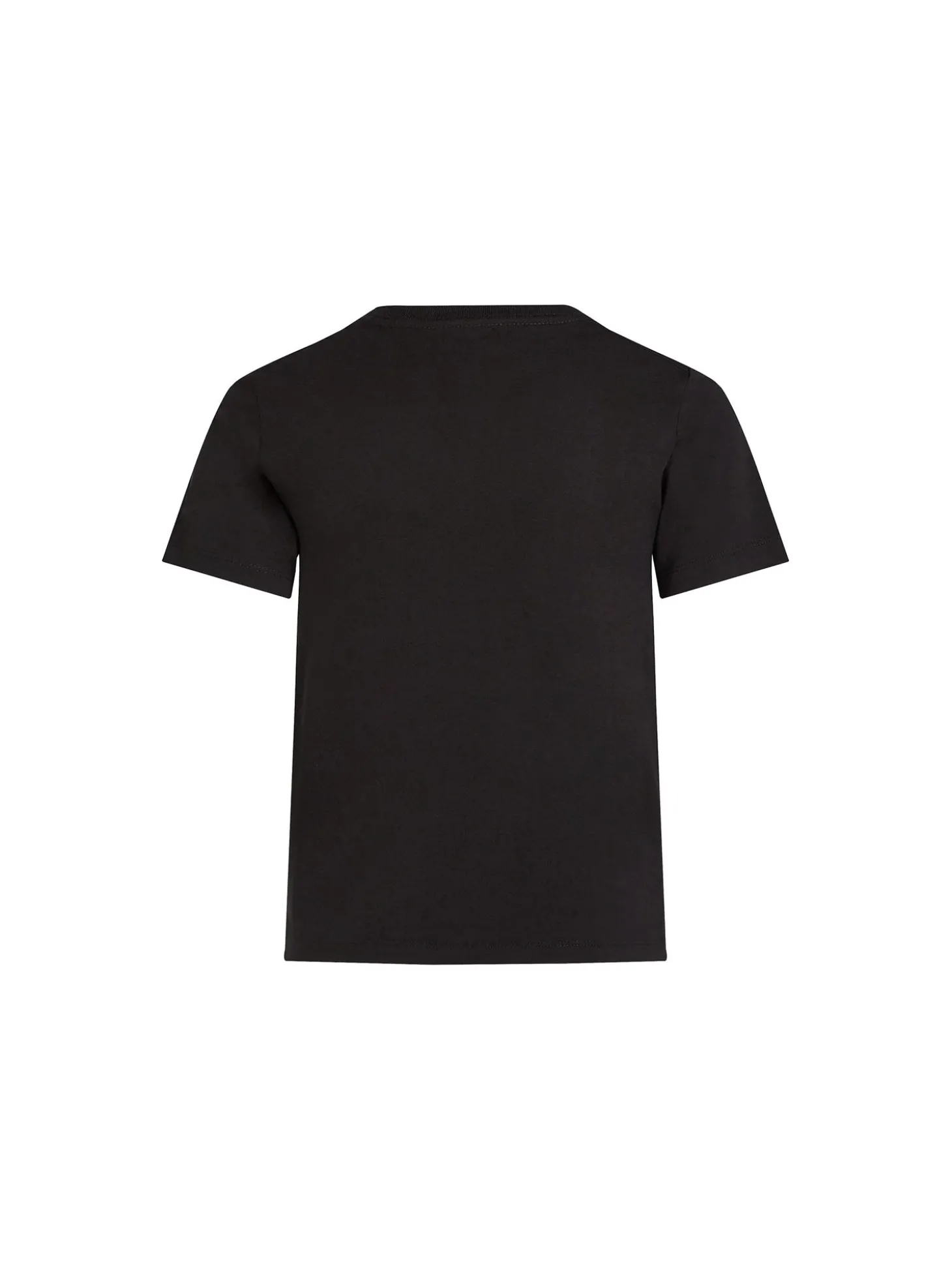 T-shirt kids monologo sul petto nero