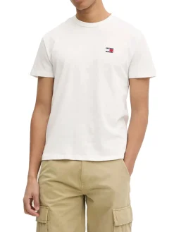 T-shirt logo badge regular fit panna