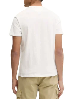T-shirt logo badge regular fit panna