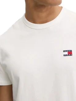 T-shirt logo badge regular fit panna