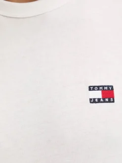 T-shirt logo badge regular fit panna