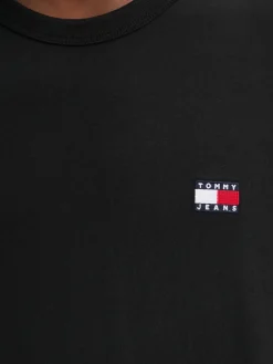 T-shirt logo badge regular fit nero
