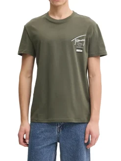 T-shirt logo iconic city verde