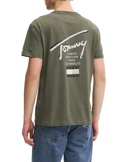 T-shirt logo iconic city verde