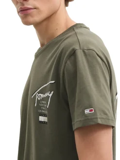 T-shirt logo iconic city verde