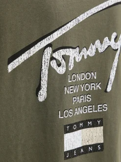 T-shirt logo iconic city verde