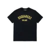 T-shirt manica corta con logo a contrasto nero
