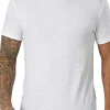 T-shirt manica corta dyed embro bianco