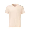 T-shirt manica corta dyed embro salmone