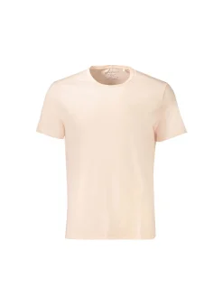 T-shirt manica corta dyed embro salmone