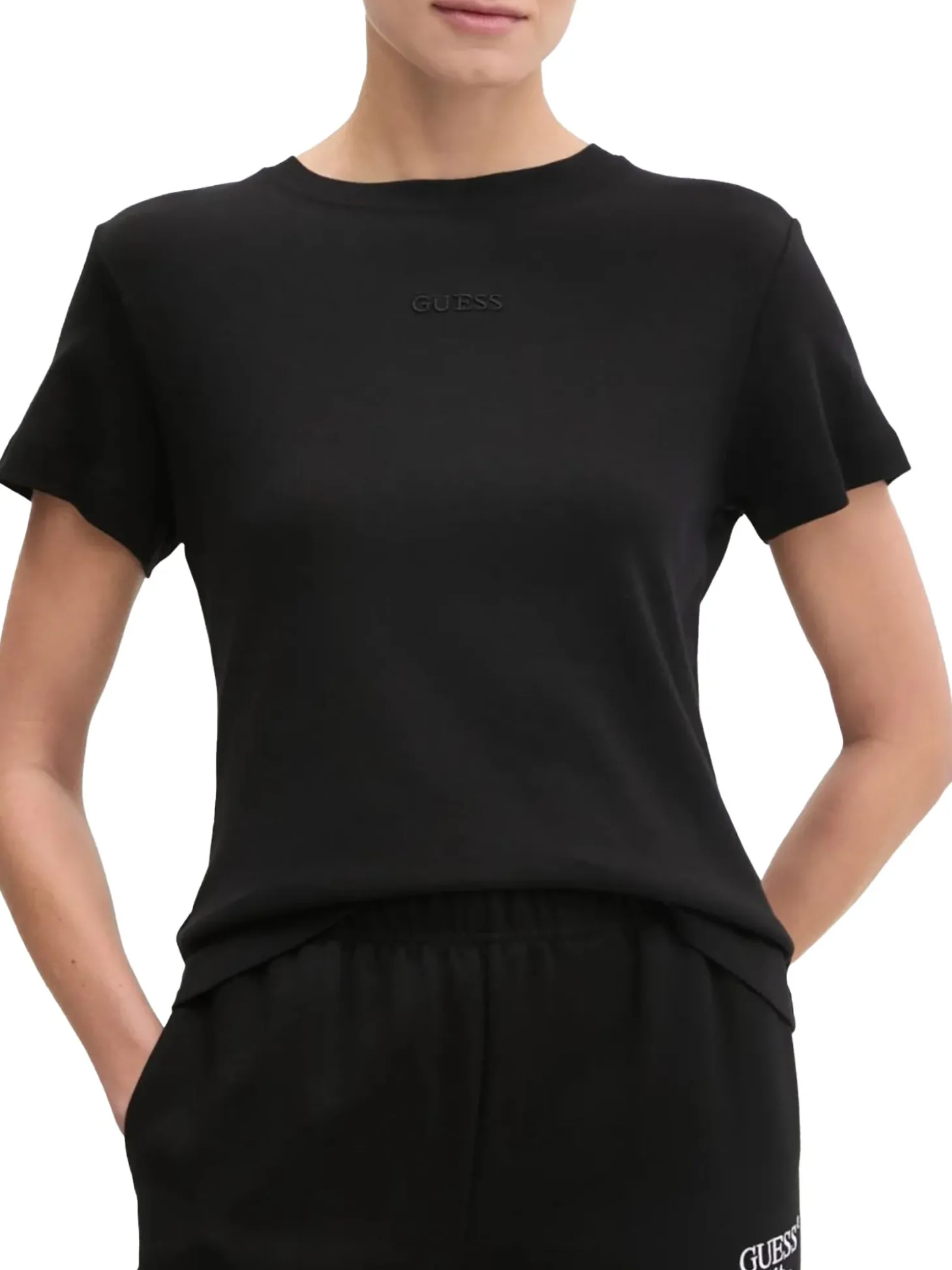 T-shirt manica corta Gelsey nero