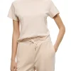 T-shirt manica corta Gelsey nude