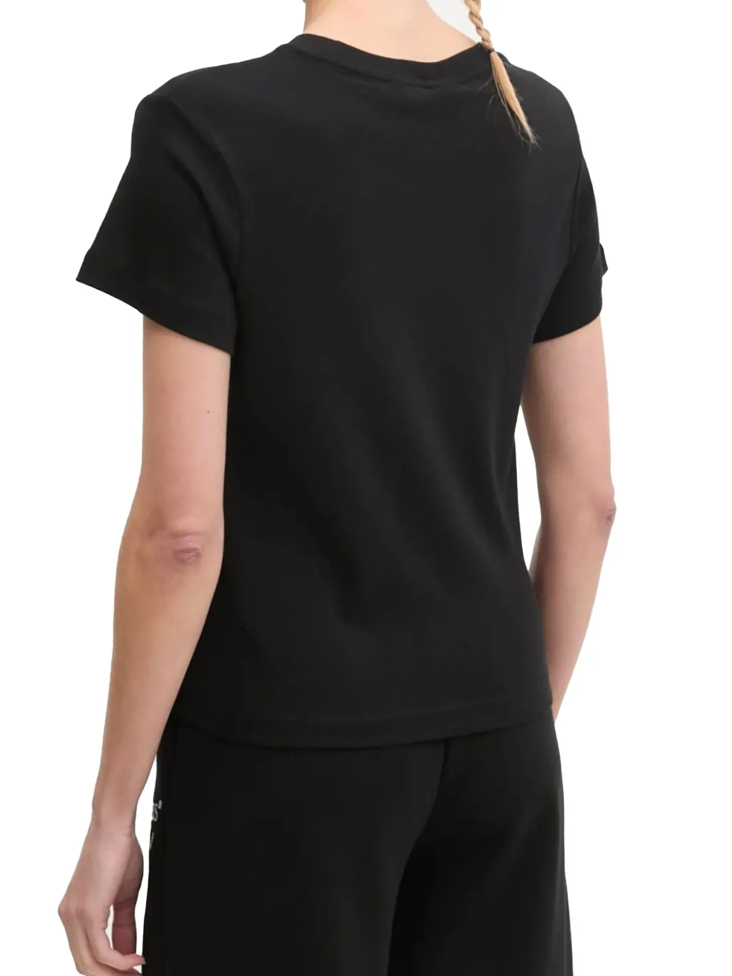 T-shirt manica corta Gelsey nero