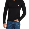 T-shirt manica lunga core jersey nero