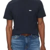 T-shirt maniche corte con tasca e piccolo logo blu