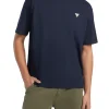 T-shirt maniche corte con mini triangolo blu