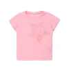T-shirt maniche corte stella rosa