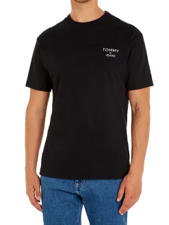 T-shirt maniche corte TJM nero