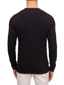 T-shirt slim stretch nero