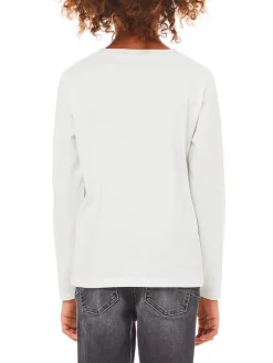 T-shirt stampa logo LiuJo bianco