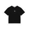 T-shirt teen logo boxy nero