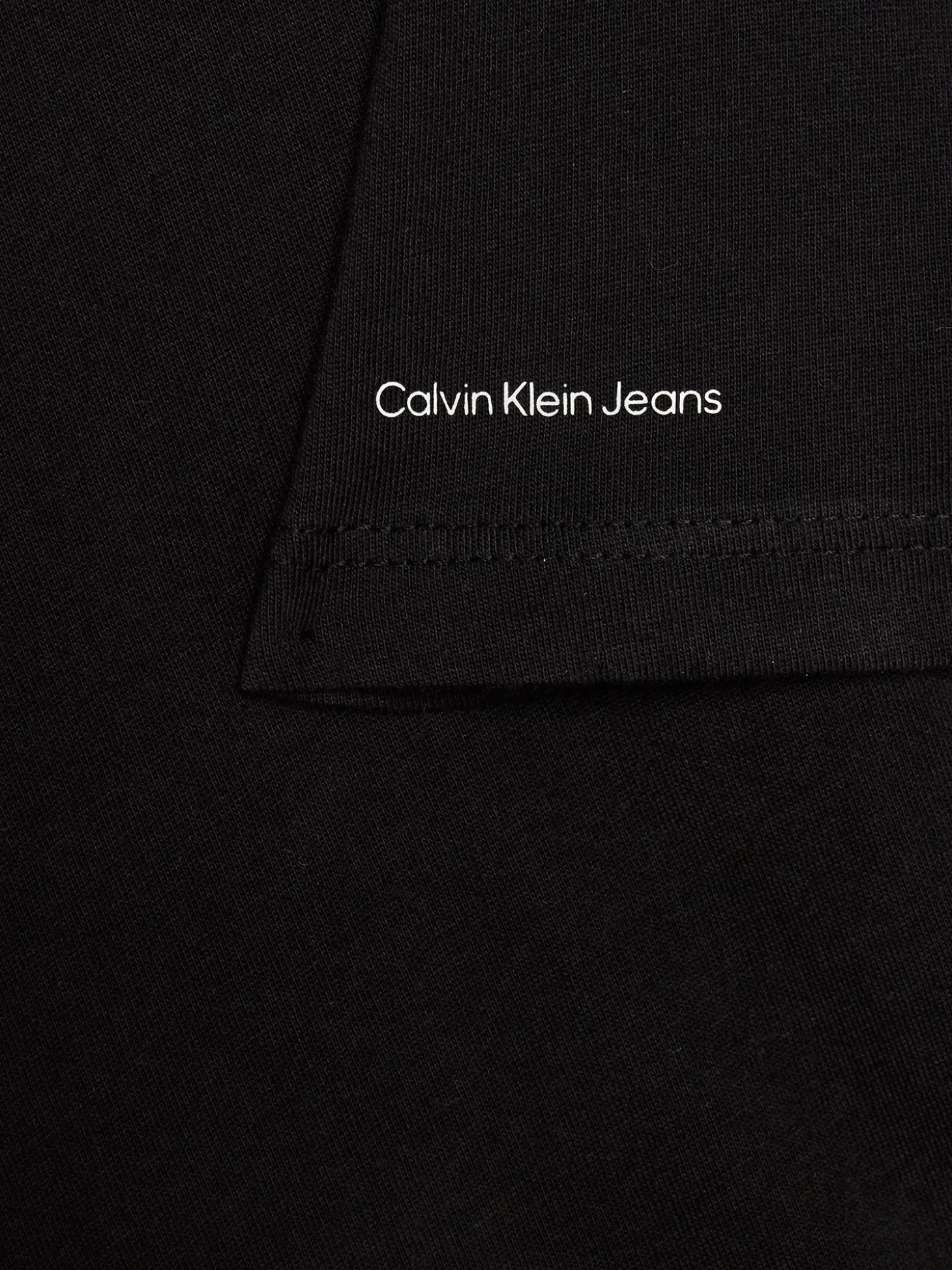 T-shirt teen logo boxy nero
